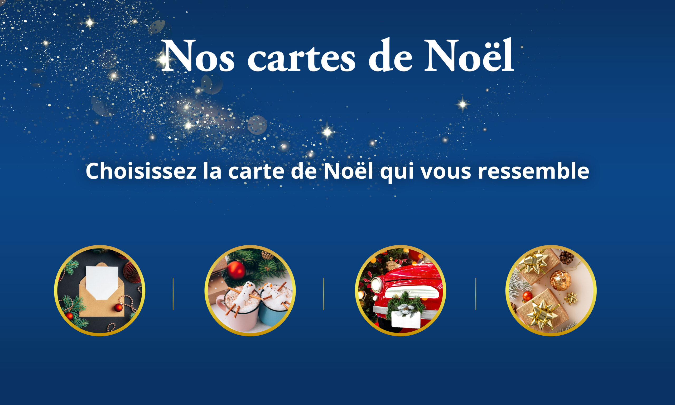 choix de carte de noël